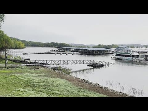 Cleanup begins after storms bash Lake Monroe