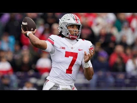 Ohio State-Northwestern postgame interviews