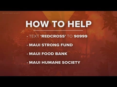 San Diegans flock to support Maui after wildfires