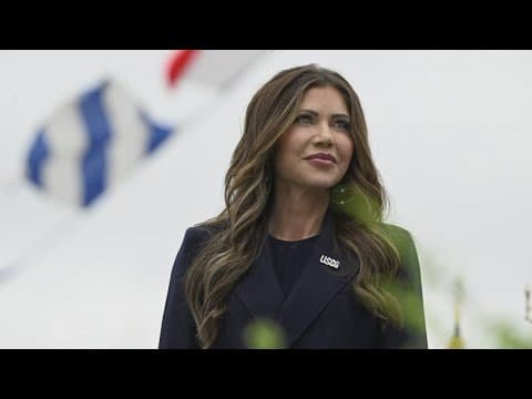 Kristi Noem taken to a DC hospital after allergic reaction, Department of Homeland Security says