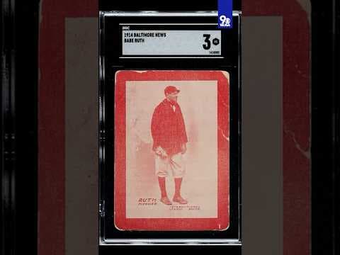 Babe Ruth rookie card sells for $7.2 Million