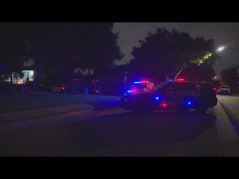 Woman escaped knife-wielding man before police shot him at North Dallas home, officials say
