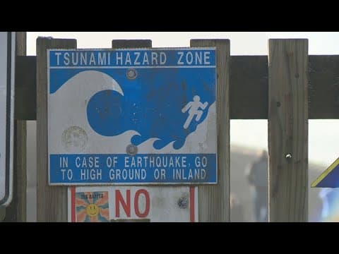 Tsunami Watch in effect for West Coast