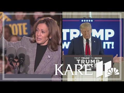 Harris, Trump making final pitches to voters