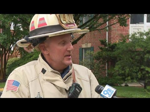 Townhouse fire may have been sparked by lightning strike