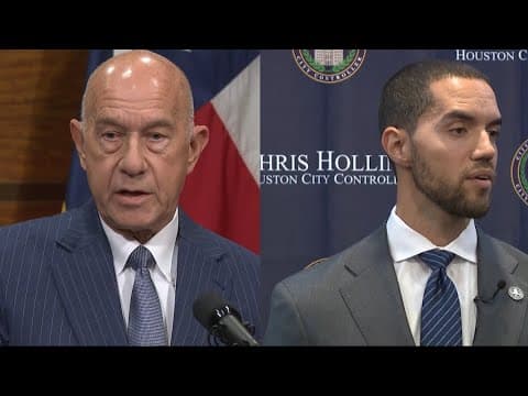 Houston mayor calls out city controller over 'pay to play' design of upcoming conference
