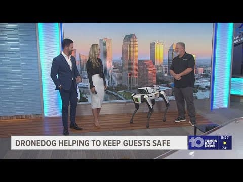 Asylon Robotics DroneDog providing state-of-the-art security