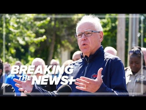 Tim Walz Going for a Third Term and Minnesota History | Breaking the News Plus