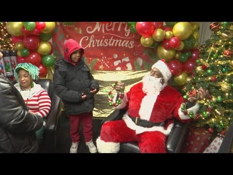 Black firefighters host 'Christmas at the Firehouse'