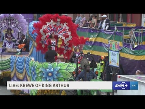 Maids & Dukes float in Krewe of King Arthur parade