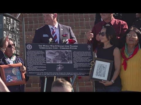 Mt. Soledad Veterans Memorial honors the Navajo code talkers