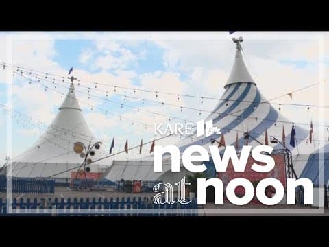 Cirque Du Soliel's big top is up