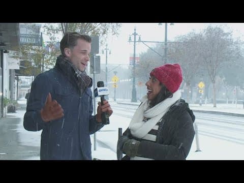 Unbelievably exciting: 'Winter land in New Orleans, Jefferson Parish'