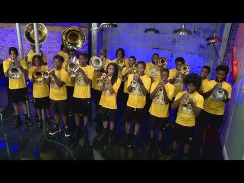 New Orleans All-Star Band performs ahead of weekend show