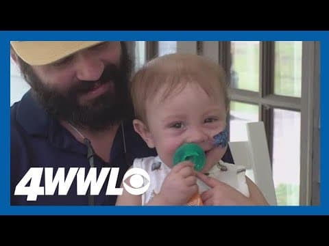 Mandeville infant diagnosed with rare disorder, family asks for blood donations