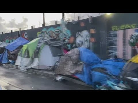 Downtown San Diego homeless encampments removed around Petco Park ahead of Opening Day