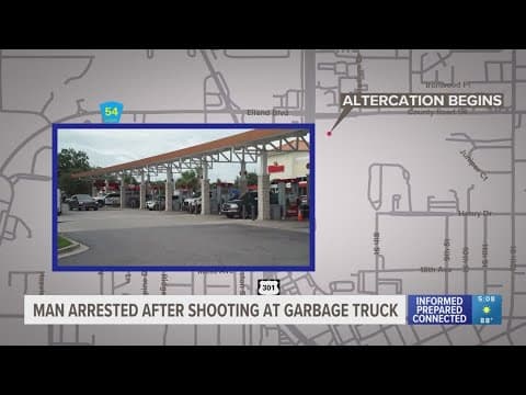 Police: Dispute at Wawa leads to garbage truck chase, shooting in Pasco County