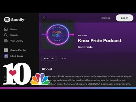 Knox Pride starting podcast, thrift store