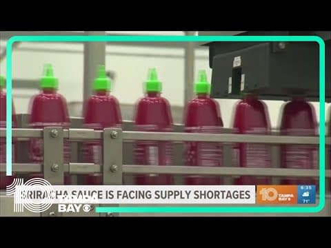 Sriracha shortage: Low chili inventory causing supply shortages