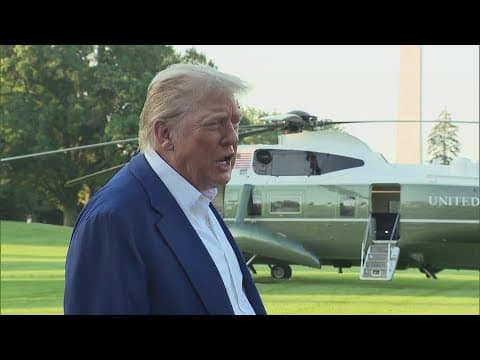 President Trump swears while speaking to reporters after Israel-Iran ceasefire plan briefly falters