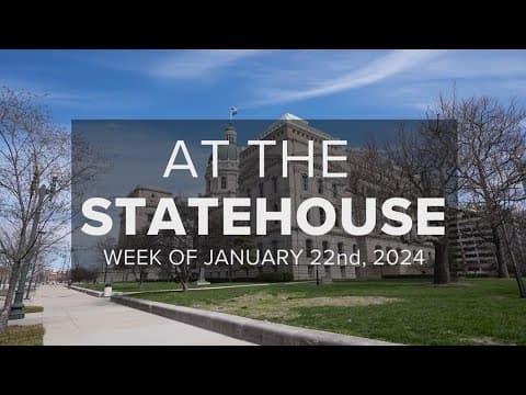 At the Statehouse I Headlines you might have missed from the week of January 22nd, 2024