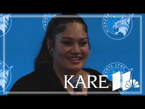 Minnesota Lynx introduce first-round draft pick Alissa Pili (Full News Conference)