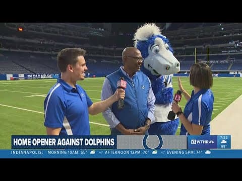 Indianapolis Colts getting ready for Sunday home opener against the Miami Dolphins