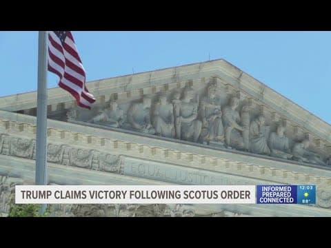 Trump speaks after Supreme Court limits judges' power on injunctions; fate of birthright citizenship