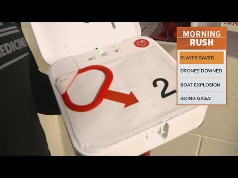 Teacher saves student's life after a football player collapsed