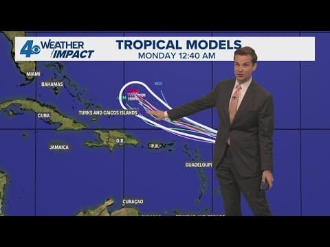 Erin growing strong; Gulf development possible