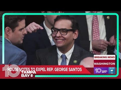 George Santos expelled from Congress in House vote