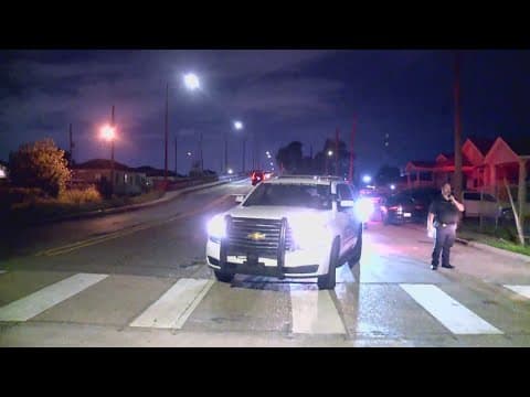 Man arrested after shooting at NOPD officers while issuing warrant in New Orleans, police say