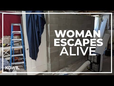 Woman escapes cinderblock cell in Oregon after being kidnapped, FBI says