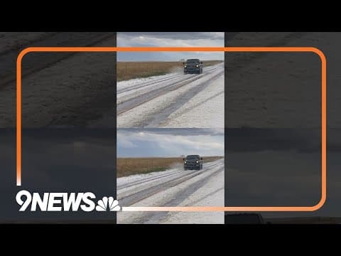 Plowable HAIL covers Colorado road