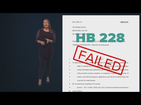 The Breakdown: Legislature shuts down death penalty bill and bans on transgender care for minors