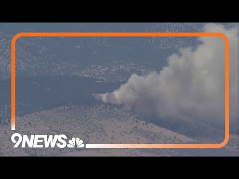 WATCH: Evacuations ordered for Stone Canyon Fire near Lyons