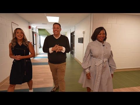 CCS superintendent, principal of Devonshire Elementary take 10TV on tour of newly renovated building
