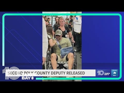 Second Polk County deputy released after shooting