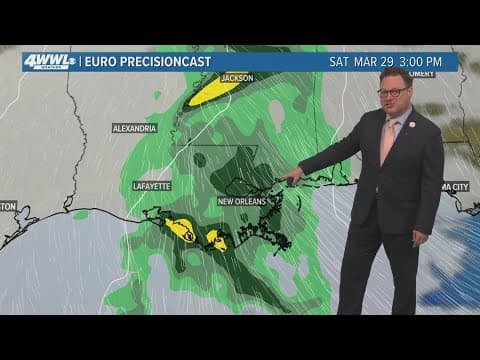 New Orleans Weather: Very spring-like all week, storms possible Saturday