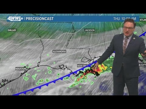 New Orleans Weather: Rain and another drop in temperature on the way