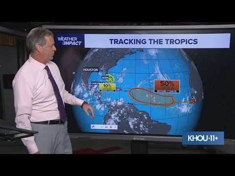 Tropical update: Two areas of possible tropical development