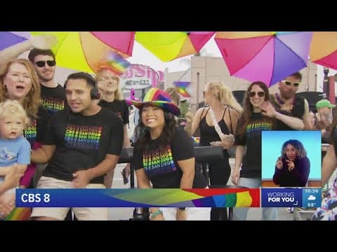 CBS 8 proud to be part of the 2025 San Diego Pride Parade