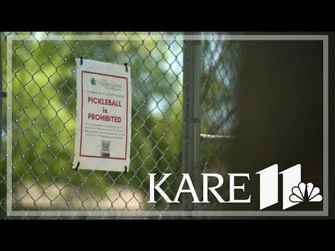 Petition circulated after pickleball banned at Maple Grove park over neighbor noise complaints