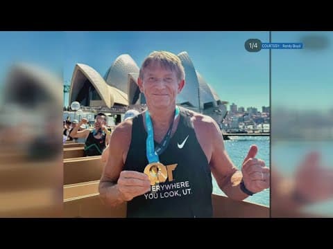 UT President Randy Boyd runs 7 marathons on 7 continents