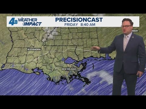 New Orleans Weather: Cooler mornings and milder afternoons