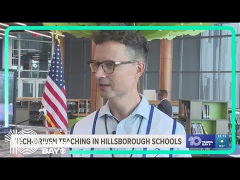 Tampa high school teacher is bringing new technology into the classroom