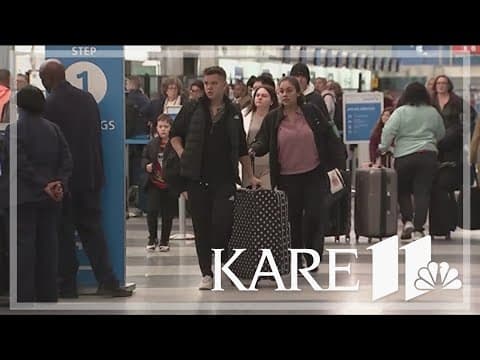 Weather puts damper on post-holiday travel