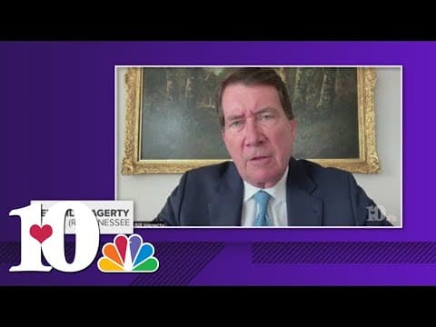 Republican TN Senator Bill Hagerty speaks on gun laws