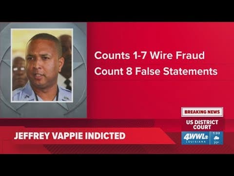 Charges announced in Vappie indictment
