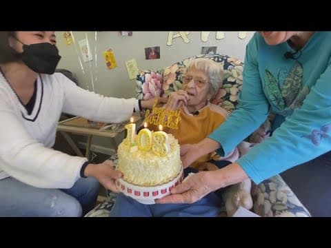 Vista woman celebrates her 108th birthday